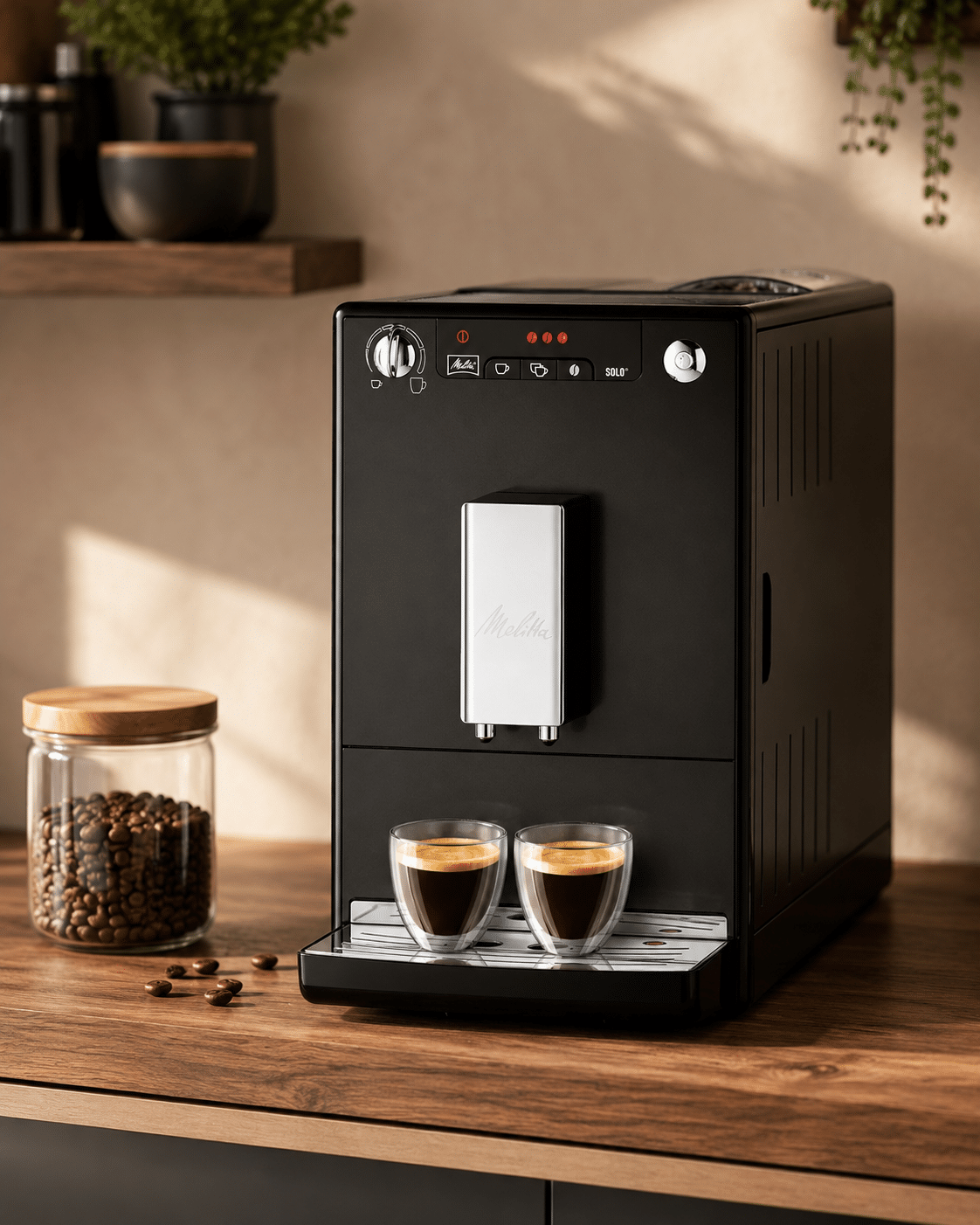 Cafetière Melitta avec Broyeur