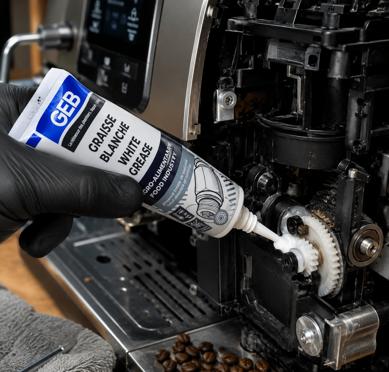 graisse pour machine à café
